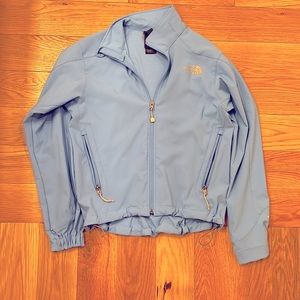 North Face shell jacket. Size XS. Blue.